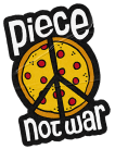 Piece not War Sticker