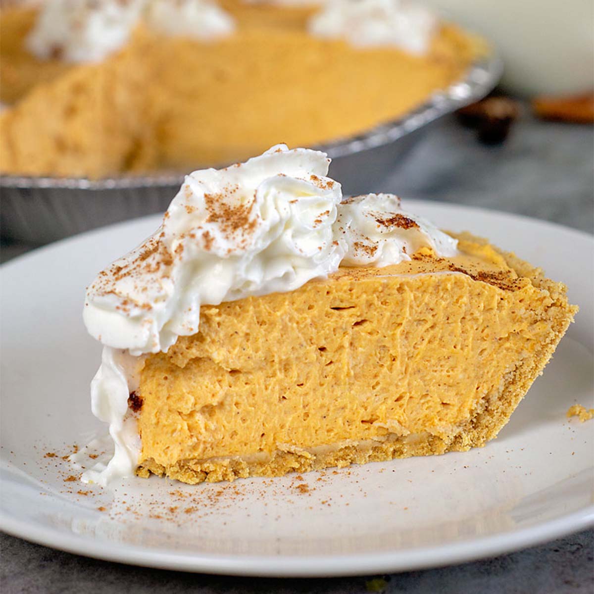 Easy No-Bake Pumpkin Cheesecake