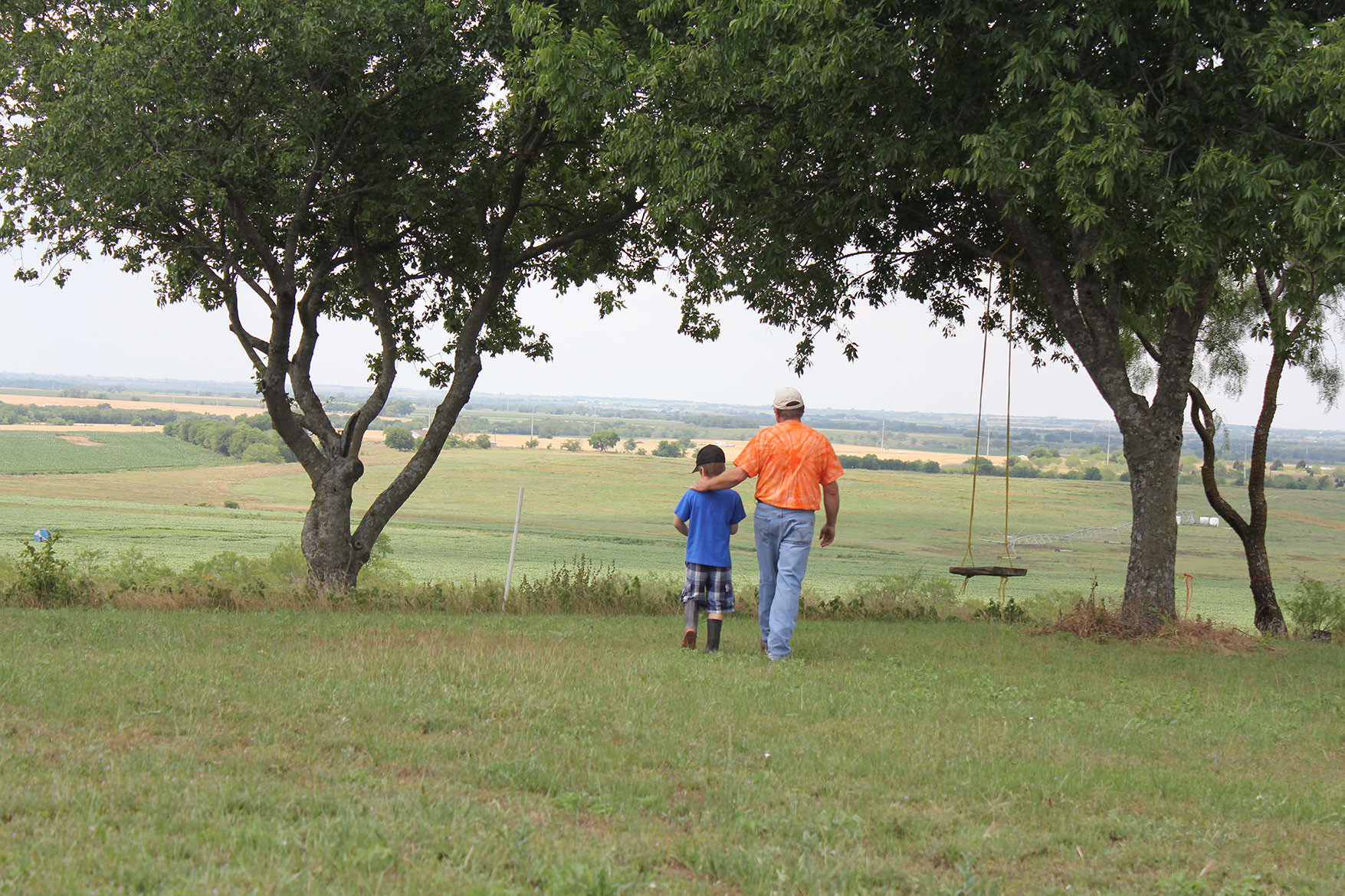 A beautiful overlook near Four Kings Dairy farm.