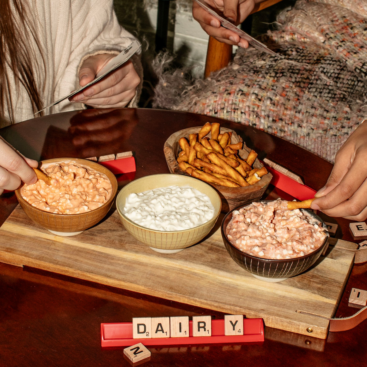 Cottage Cheese Dip 3 Ways