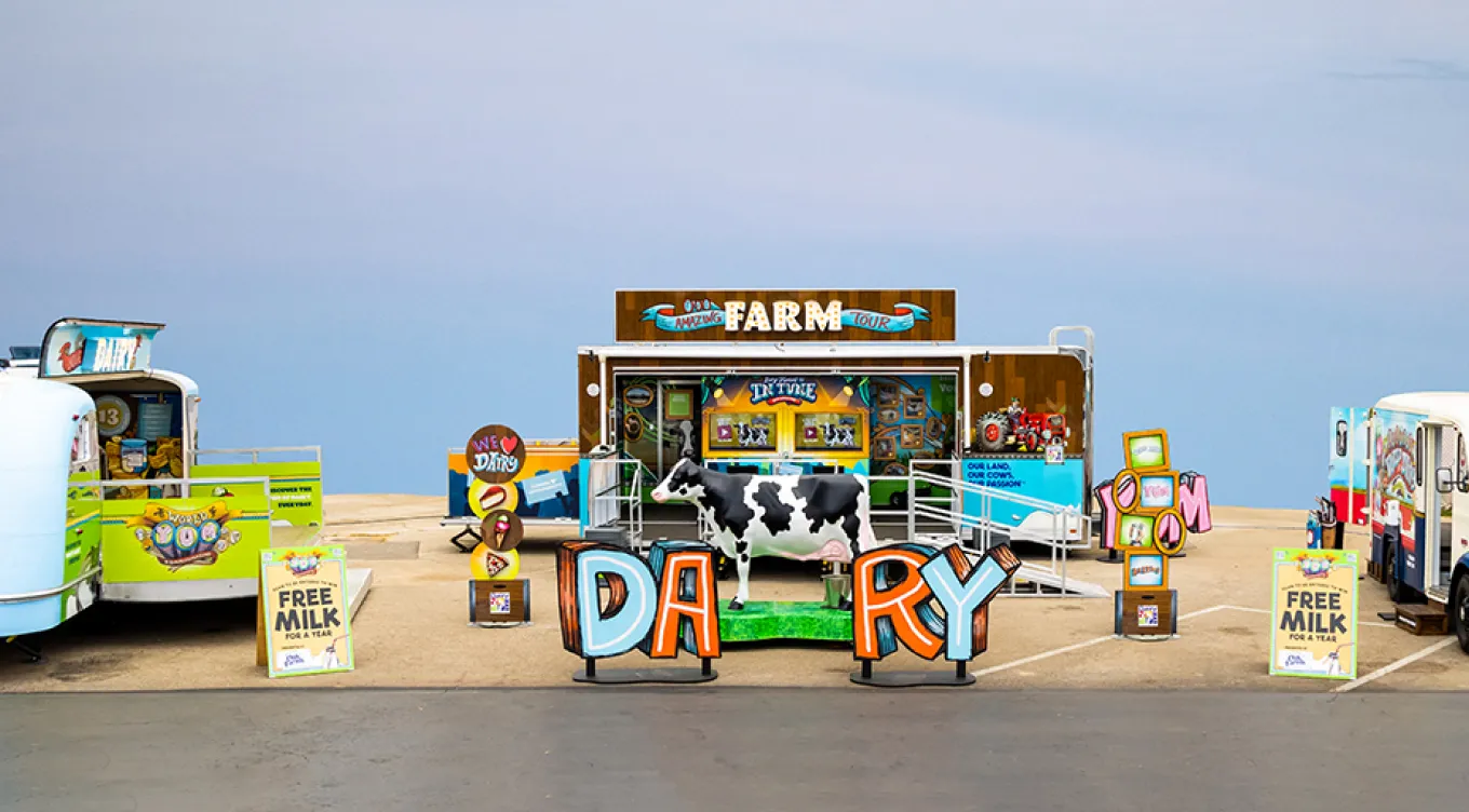 Dairy Discovery Zone exhibit